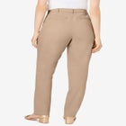 Stretch Cotton Chino Straight-Leg Pant image number null