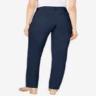 Stretch Cotton Chino Straight-Leg Pant image number null