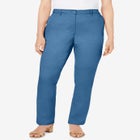 Stretch Cotton Chino Straight Leg Pant image number null