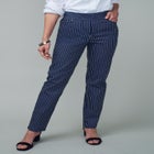 Comfort Waist Stretch Denim Straight Leg Jean image number null