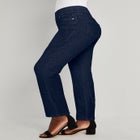 Comfort Waist Stretch Denim Straight Leg Jean image number null