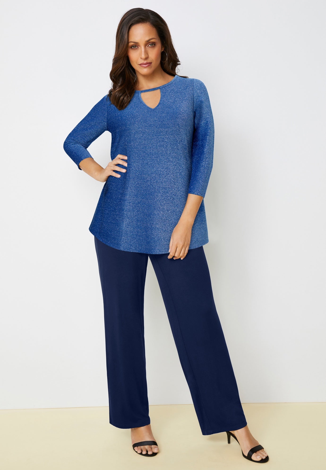 Keyhole Shimmer Tunic image number 0