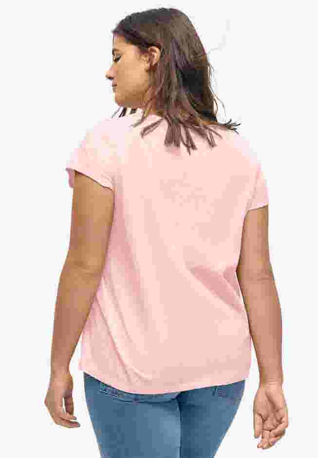 Graphic Scoop Neck Tee image number 1