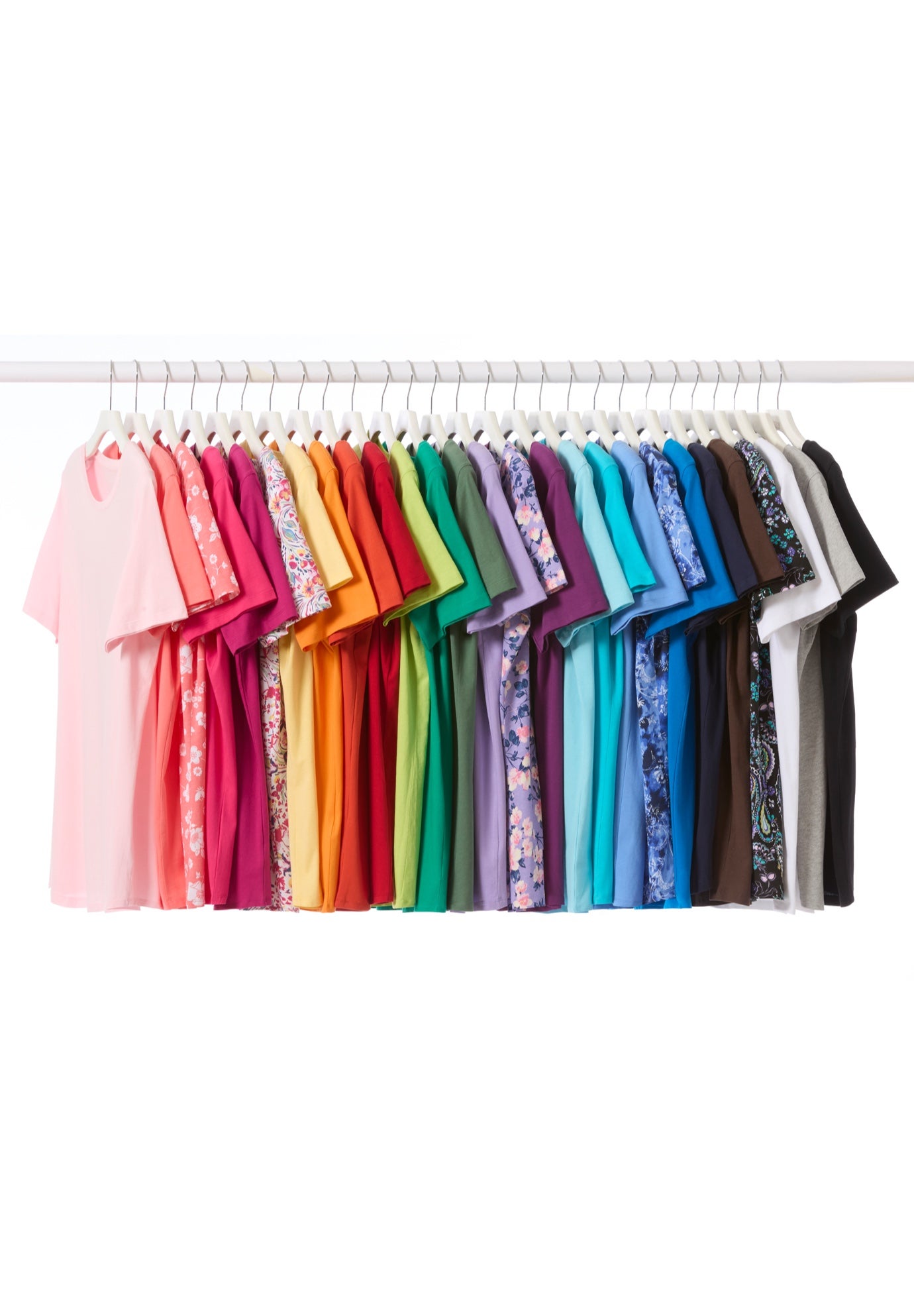 Perfect Short-Sleeve Crewneck Cotton Tee image number 5