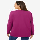 Perfect Long-Sleeve Crewneck Tee image number null