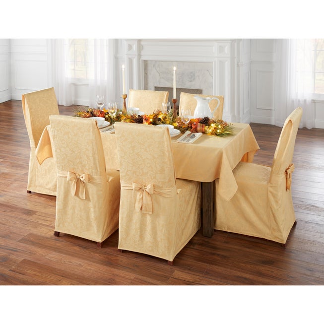 Damask 60" x 104" Tablecloth image number 1