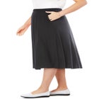 7-Day Knit A-Line Skirt image number null