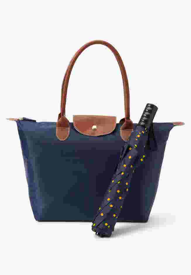 2-Piece Foldable Tote Set image number 1