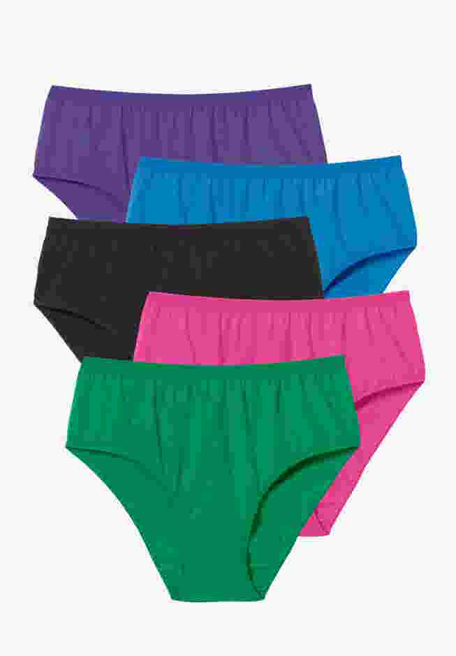Hi-Cut Cotton Brief 5-Pack image number 0