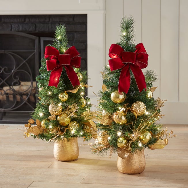 36"H Regal Pre-Lit urn Tree image number 0