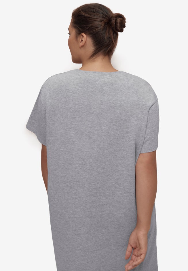 V-Neck Sleep Shirt image number 1