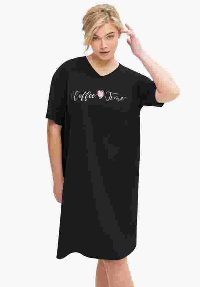 V-Neck Sleep Shirt image number 0