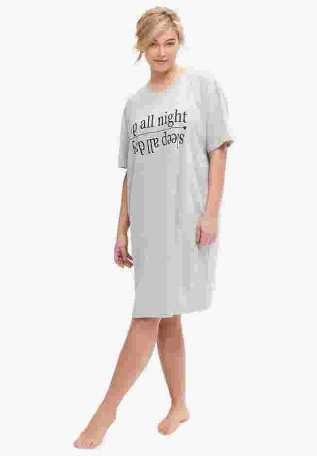 V-Neck Sleep Shirt image number 0