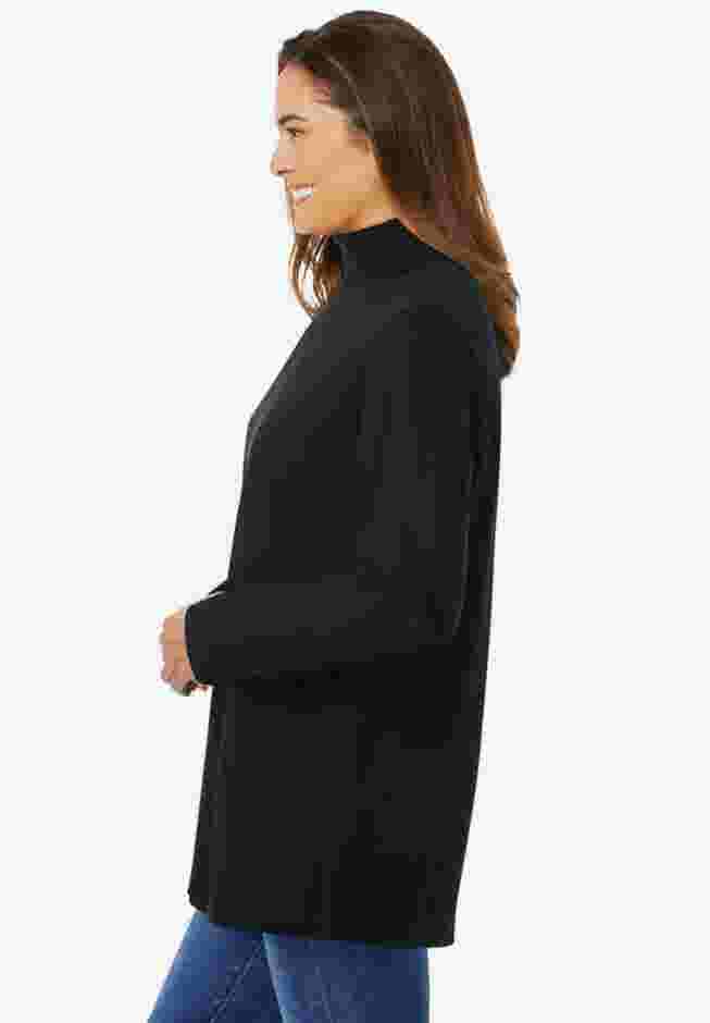 Perfect Long-Sleeve Turtleneck Tee image number 2