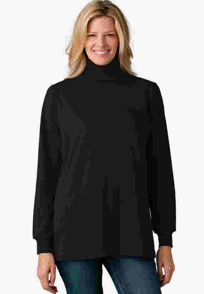 Perfect Long-Sleeve Turtleneck Tee image number 0