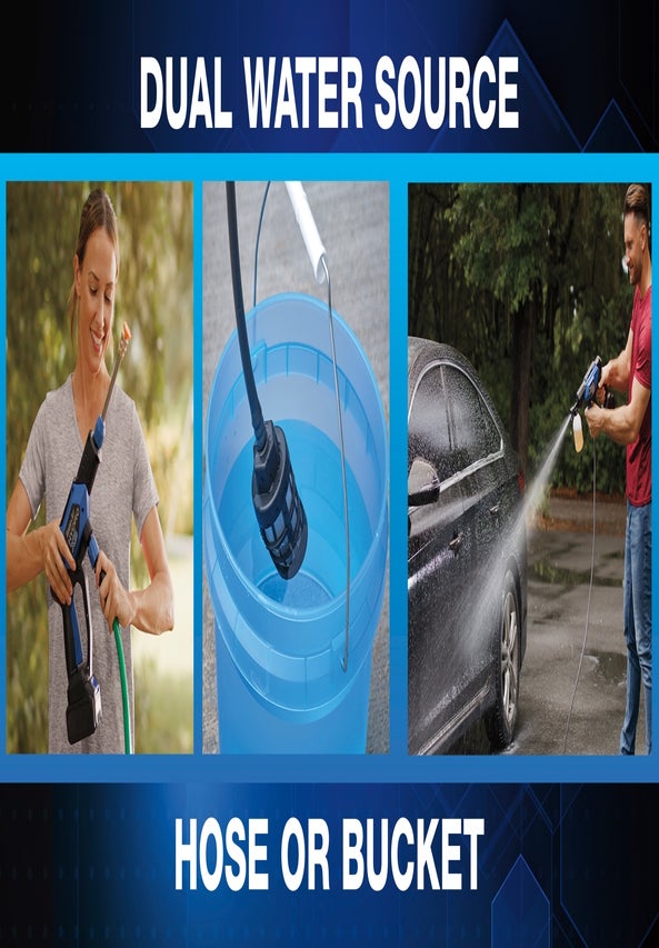 Turbo Jet&reg; Hydro X5&reg; Cordless Pressure Washer image number 8