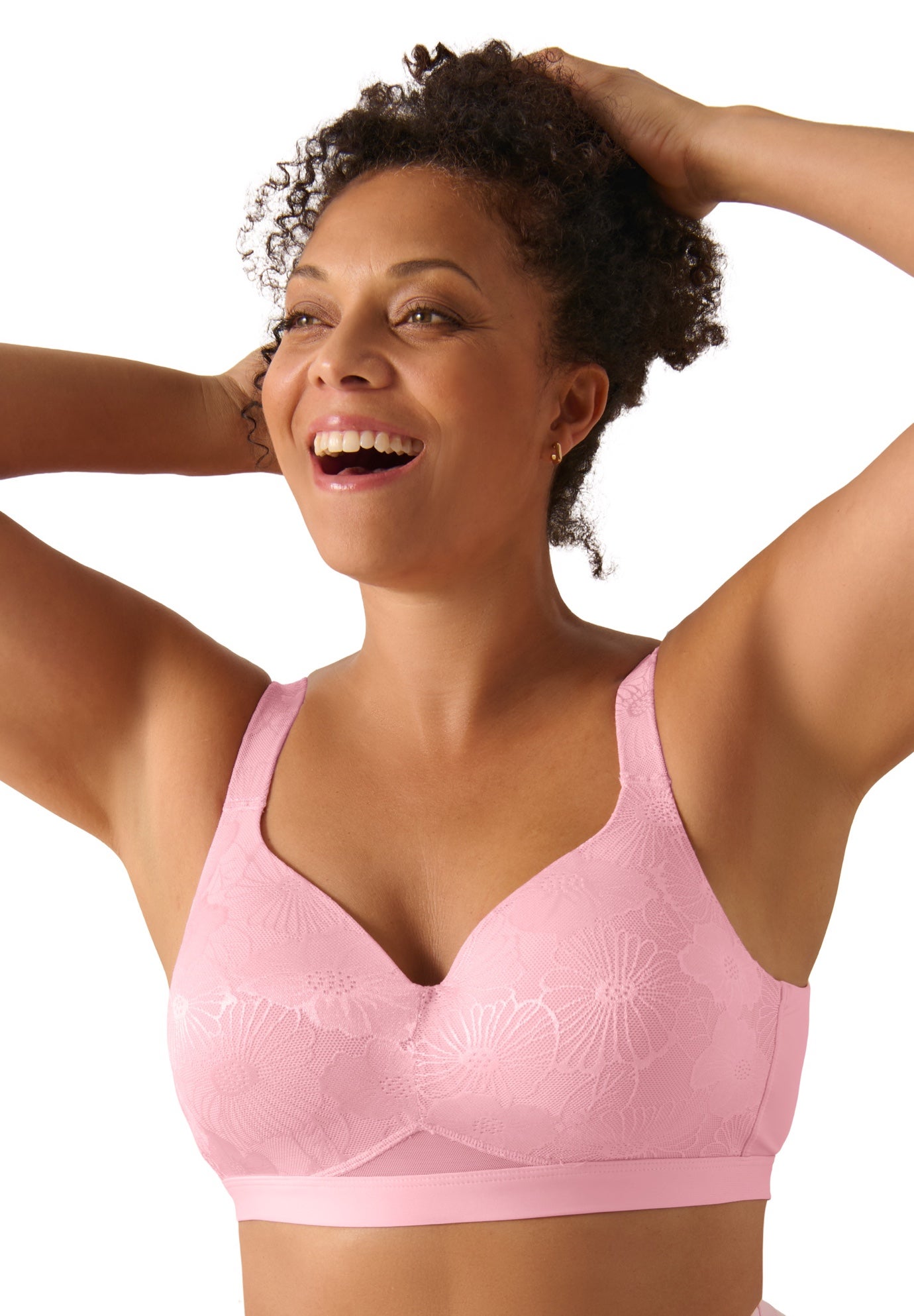 Catherines&reg; Lace Back-Smoothing Bra image number 0