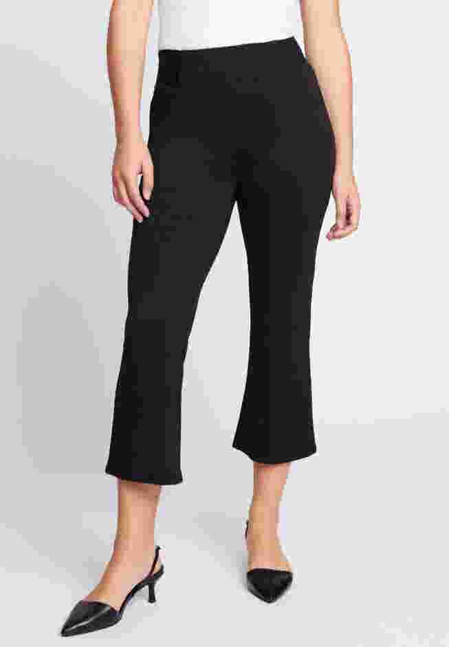 FormFit Ponte Cropped Flare Pant image number 0