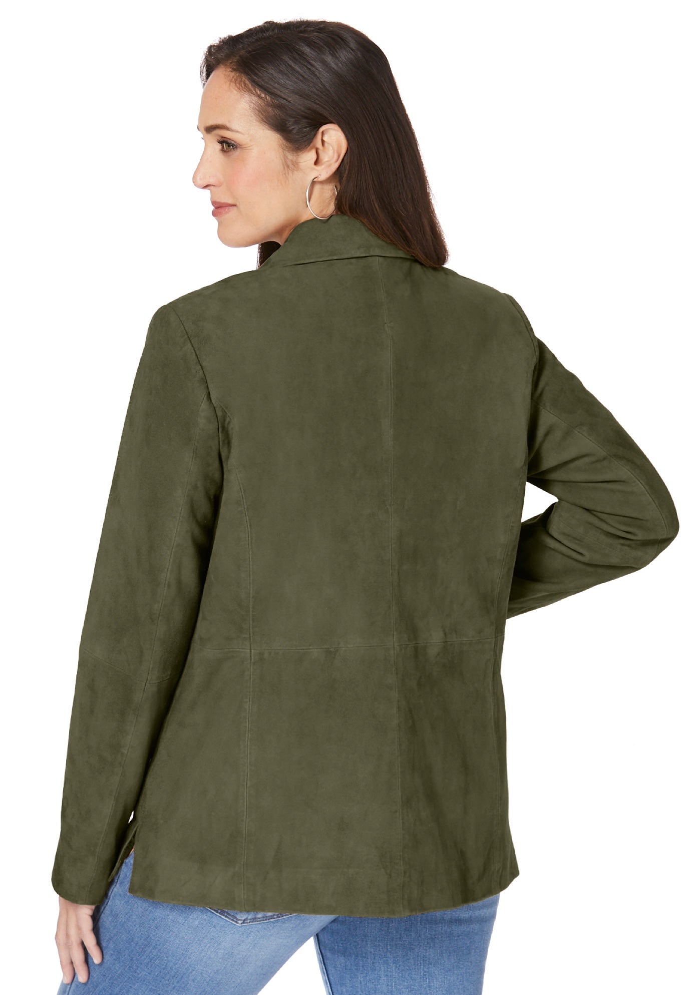 Suede Blazer image number 1