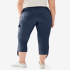 Stretch Cargo Capris by ellos&reg; image number null