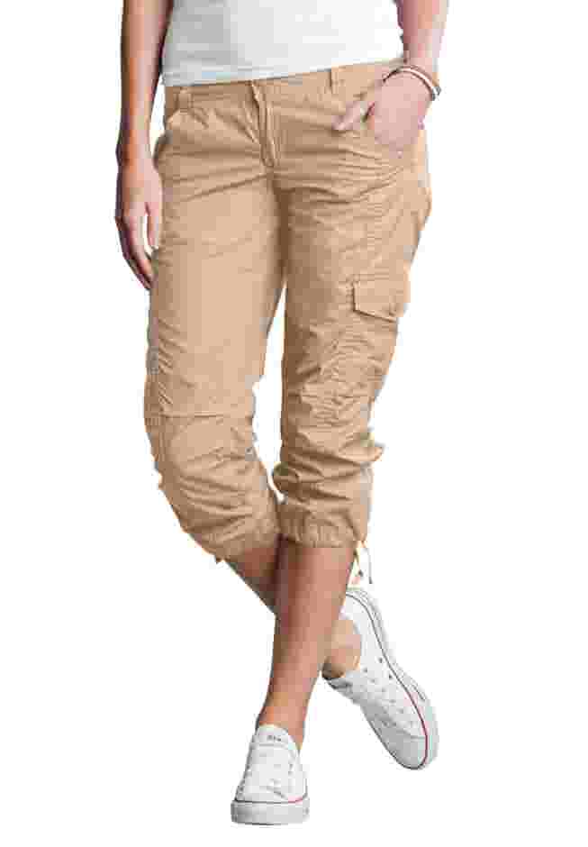 Stretch Cargo Capris by ellos® image number 0