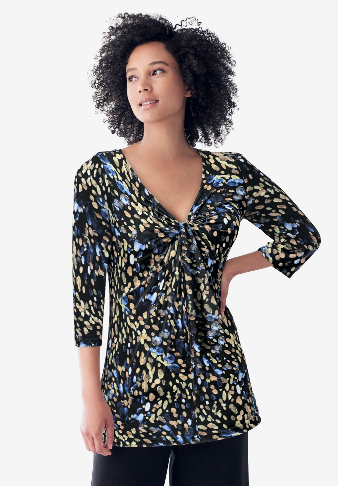 Twisted Knot-Front Tunic image number 0