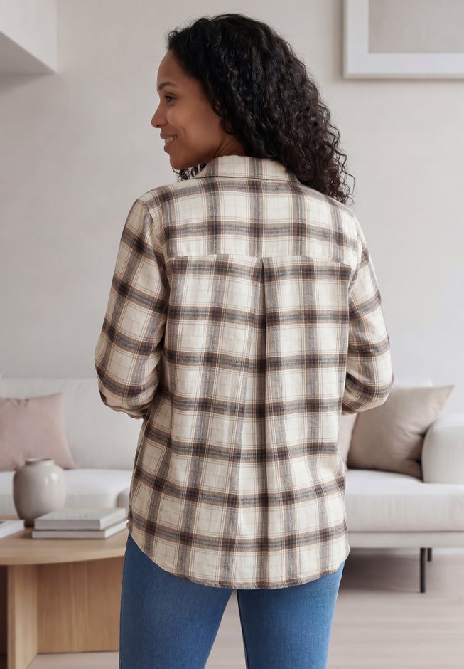 Plaid Flannel Shirt image number 1
