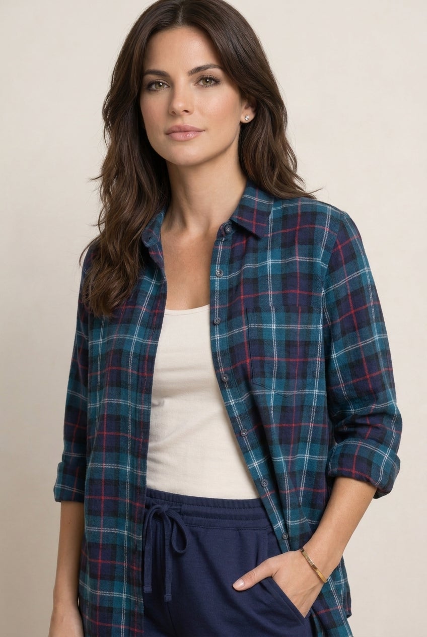 Plaid Flannel Shirt image number 3