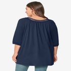 Crochet Trim Tunic image number 1