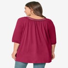 Crochet Trim Tunic image number null