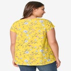 Twisted V-neck Tee image number null