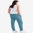 French Terry Drawstring Elastic Waistband Jogger image number null