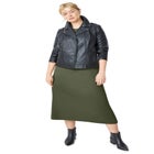 Faux Leather Moto Jacket image number null