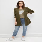 Mid-Rise Stretch Boyfriend Jeans image number null