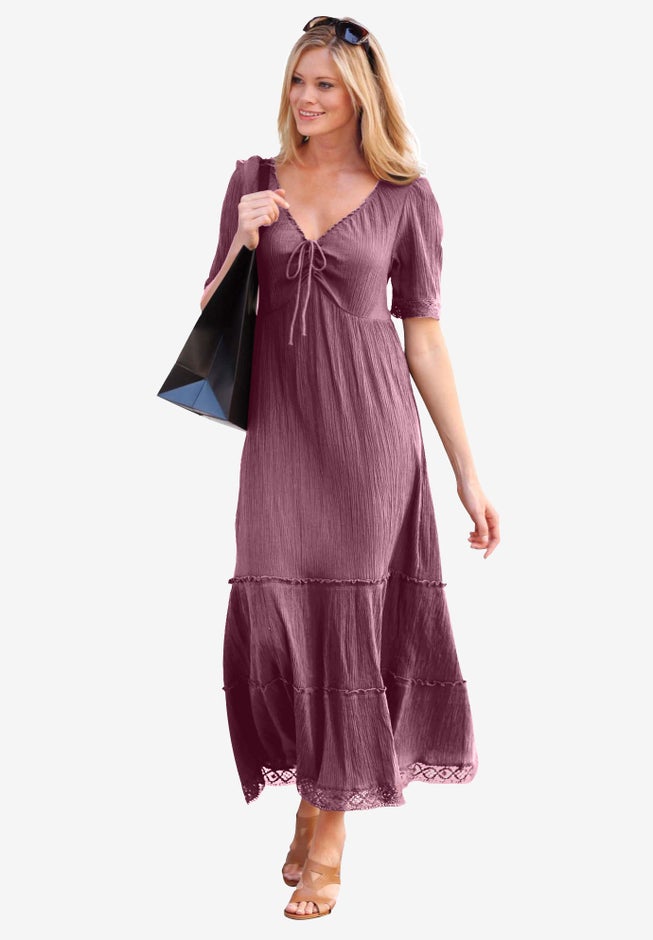 Gauze Maxi Dress image number 0
