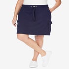 Knit Cargo Skort image number null