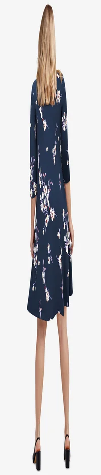 Madison Knit Three-Quarter Sleeve Dress