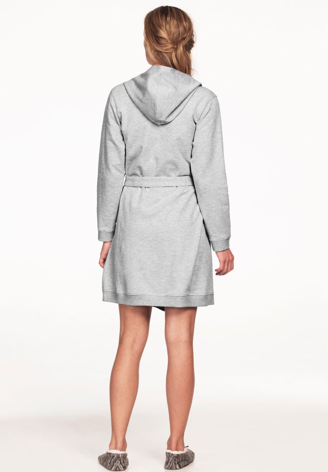Hooded Fleece Robe image number null