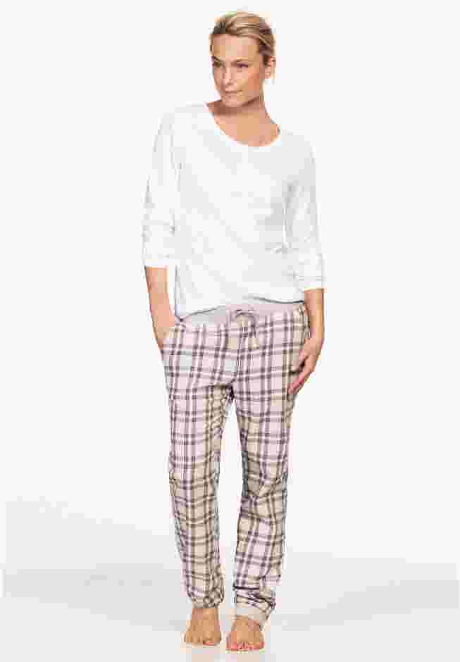 Long Sleeve Henley Sleep Tee image number 2