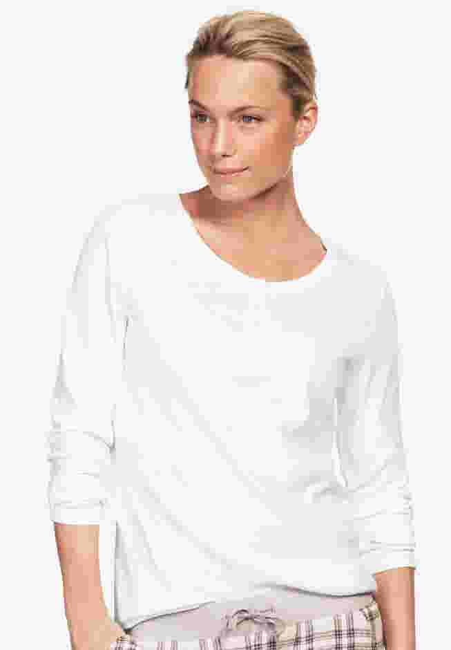 Long Sleeve Henley Sleep Tee image number 0