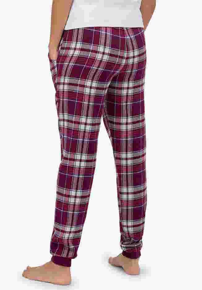 Plaid Flannel Sleep Pants image number 1