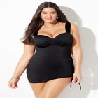 Adjustable Two Piece Swimdress image number null