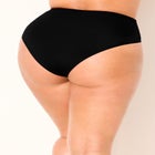 Side Shirred High Waist Swim Brief image number null