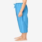 Woven Sleep Capri Pant image number null