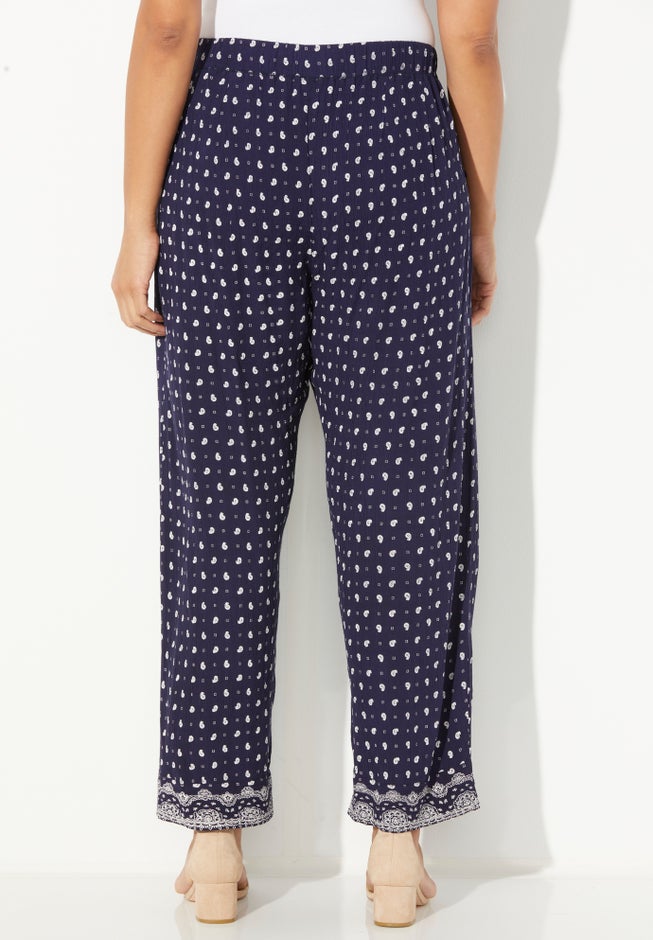 Gauze Ankle Pant image number null