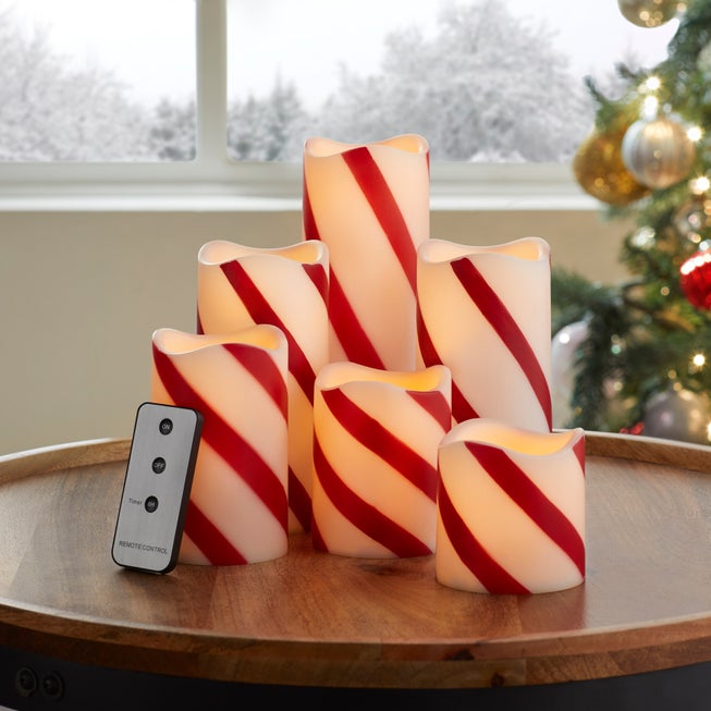 Remote-Controlled LED Candles, Set of 6 image number 0