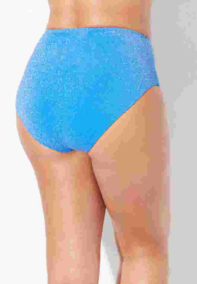 Shimmer Tie Waist Swim Brief image number 1