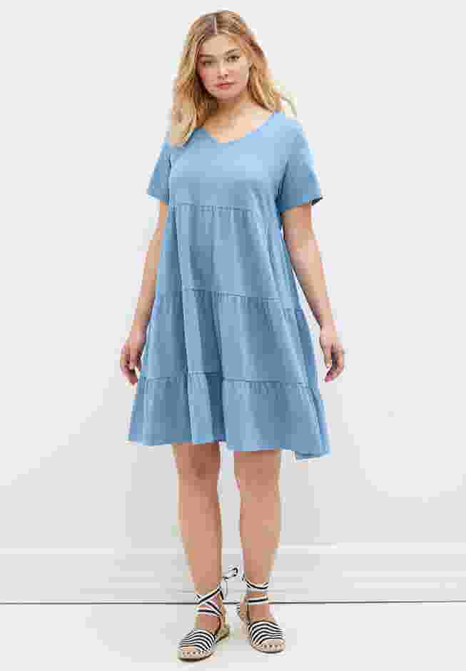 Tiered Knit Tee Dress image number 0