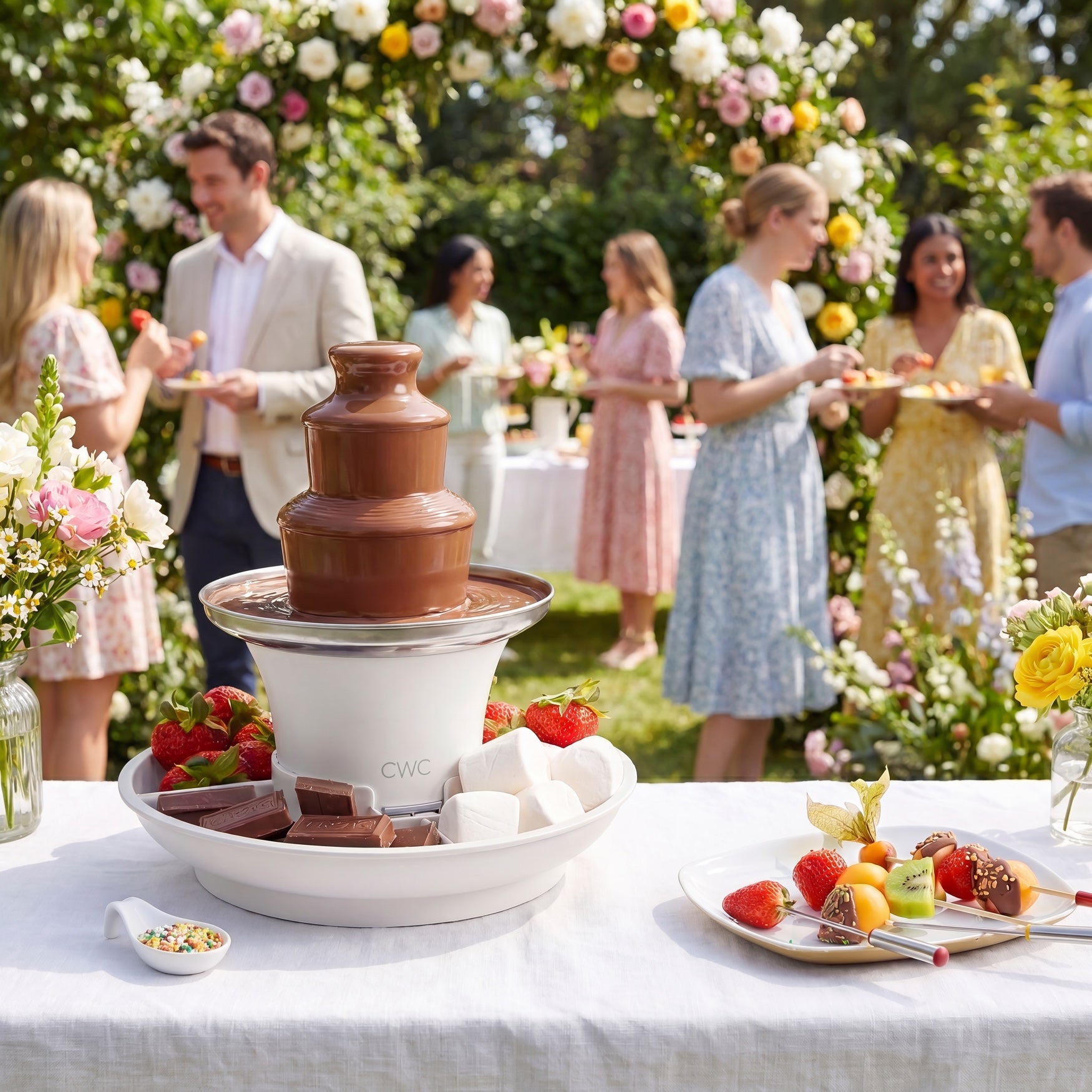 Cook with Color&trade; 3-Tier Chocolate Fountain image number 4