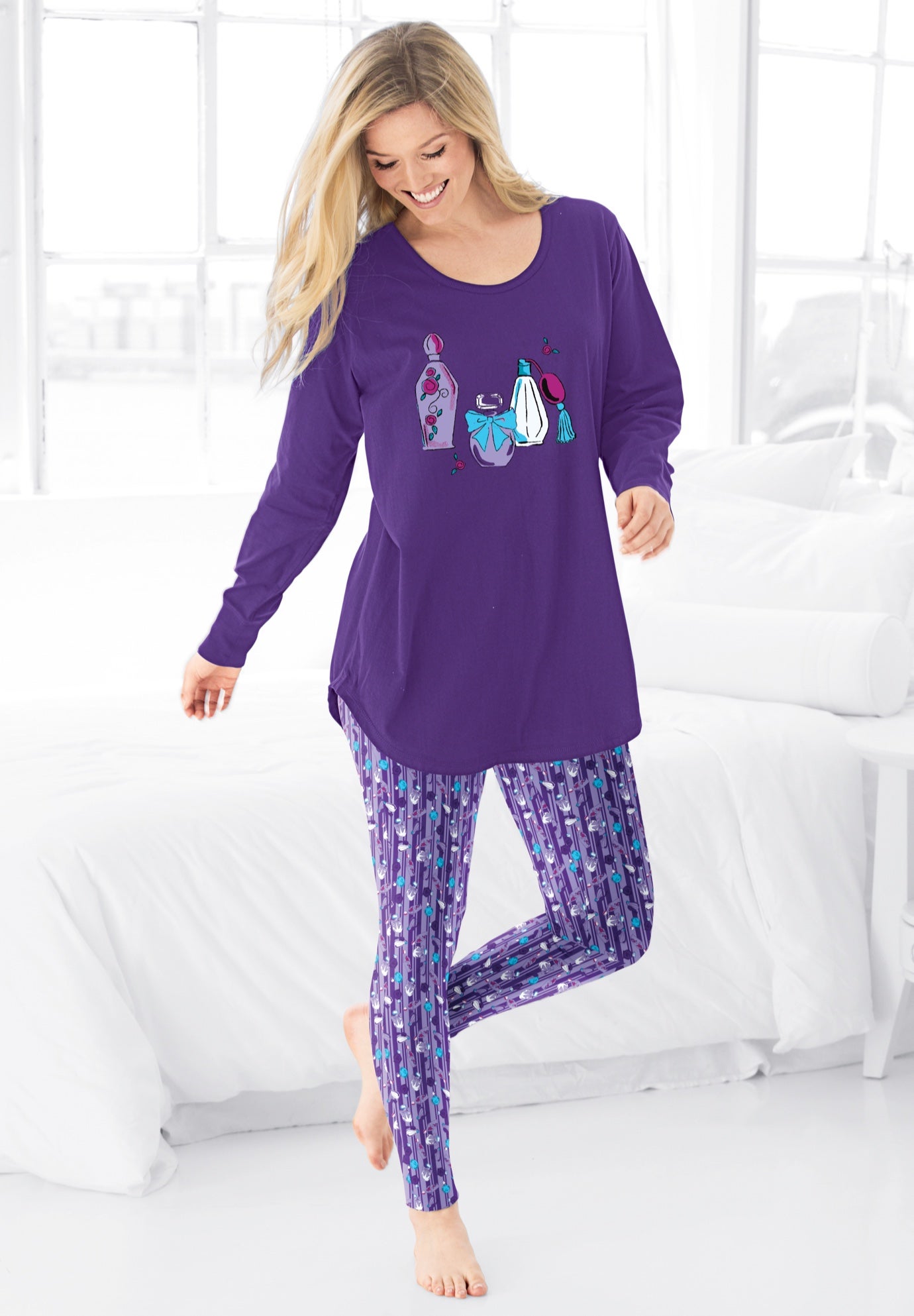 2-Piece PJ Legging Set image number 1